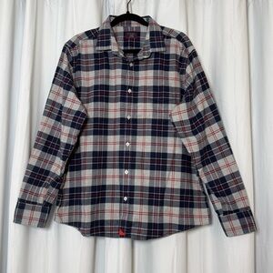 UNTUCKit Plaid Flannel Button Down Shirt Men’s XXL Slim Fit Cotton